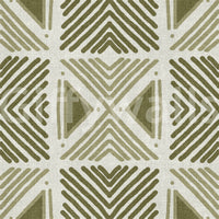 Abstract tribal wallcovering, earthy, repetitive design, stunning mural.