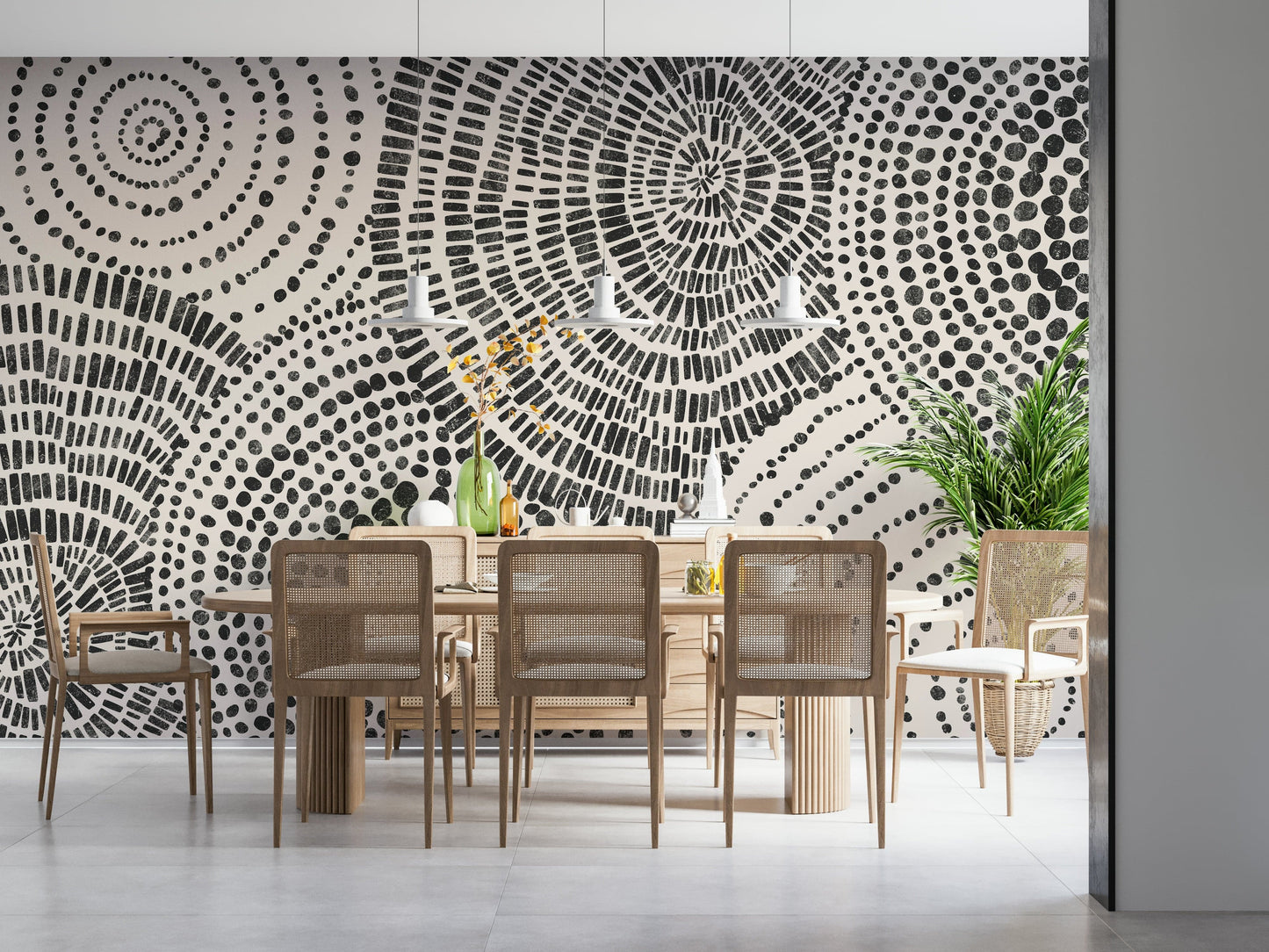 Tribal Rhythms Wall Mural