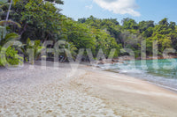 Tropical Beach Haven Wall Mural