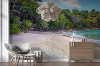 Tropical Beach Haven Wall Mural