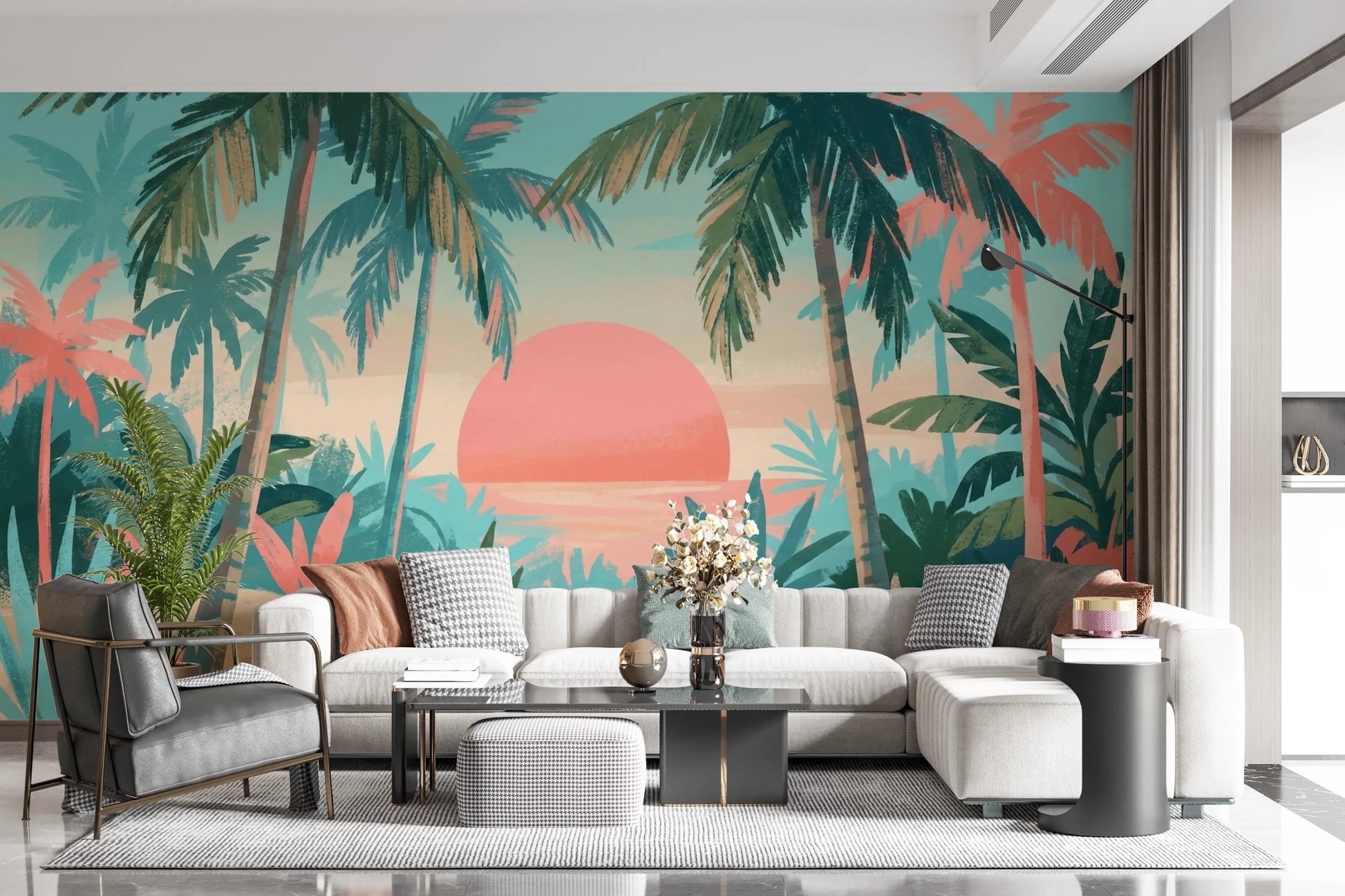 Tropical Calm Wall Mural