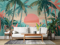 Tropical Calm Wall Mural