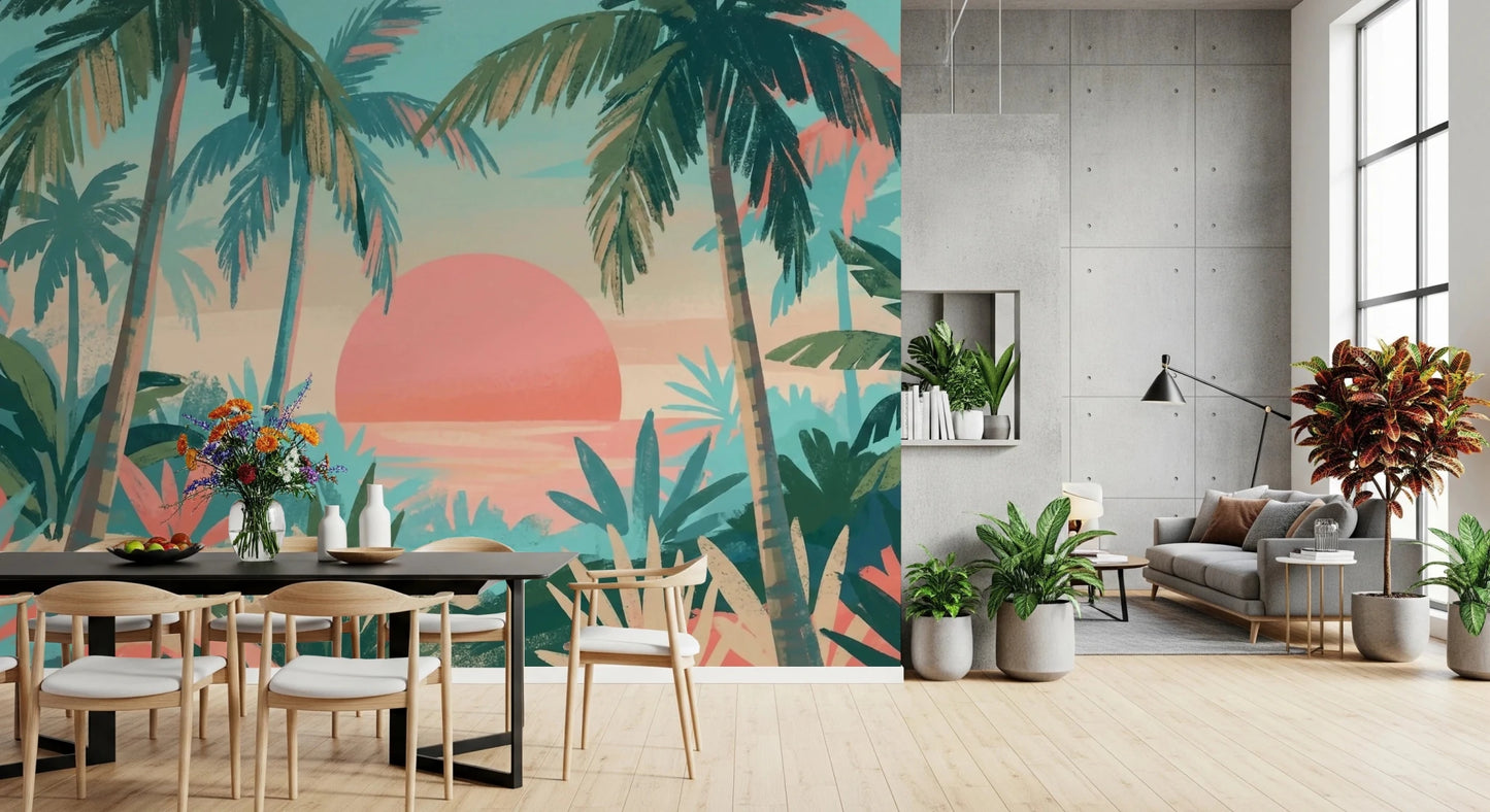 Tropical Calm Wall Mural