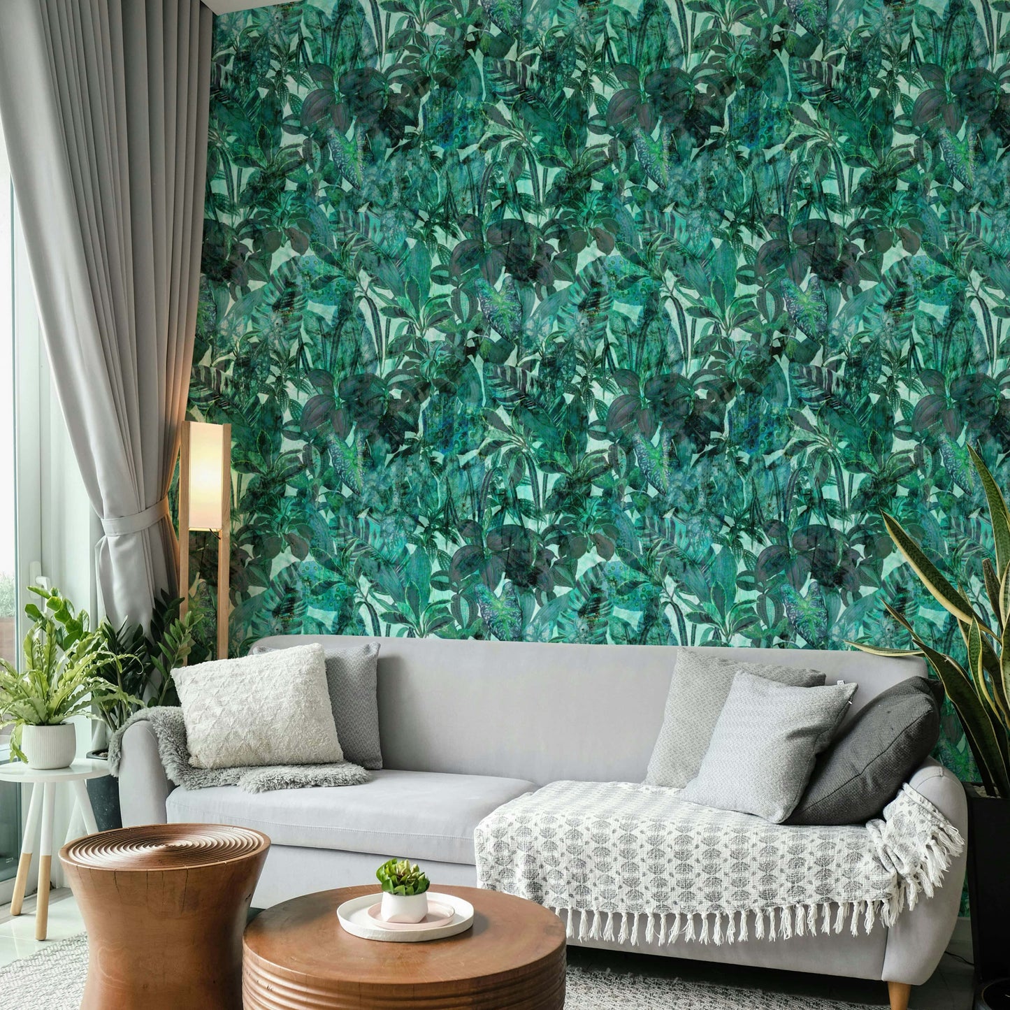 Wallpaper with a unique, natural design

