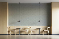 A peaceful wallpaper with an organic, botanical design.

