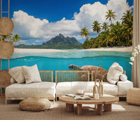 Tropical Marine Life Wall Mural