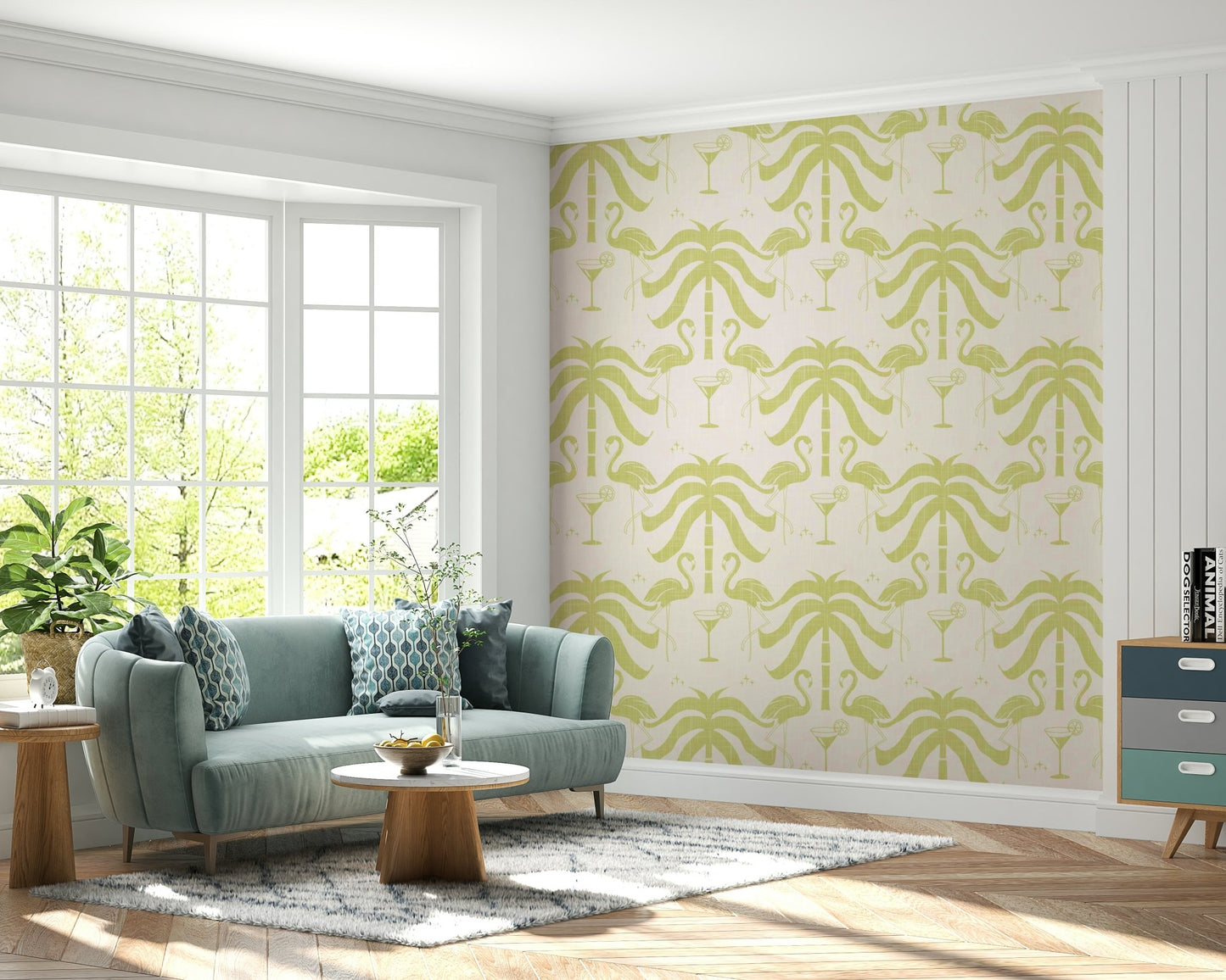 The image has a soft, painted look.

