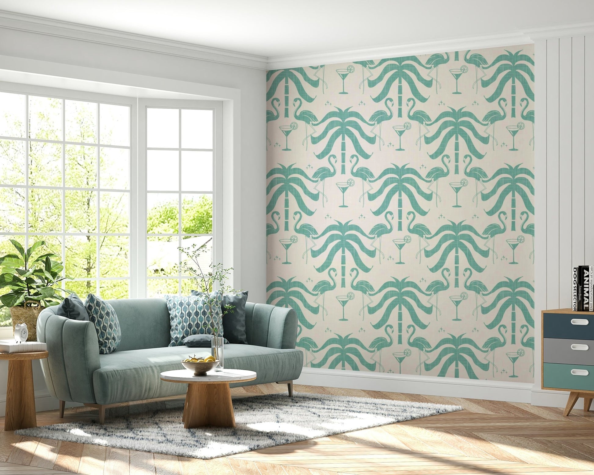 The design gives a feeling of quiet, natural beauty.

