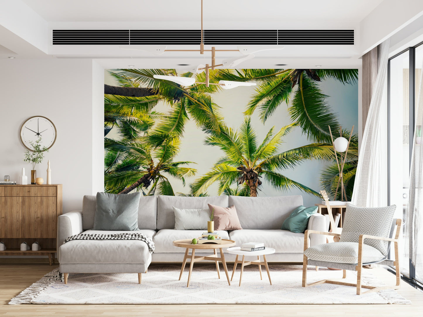 Island Breeze, easy installation wall covering, stunning nature photography.