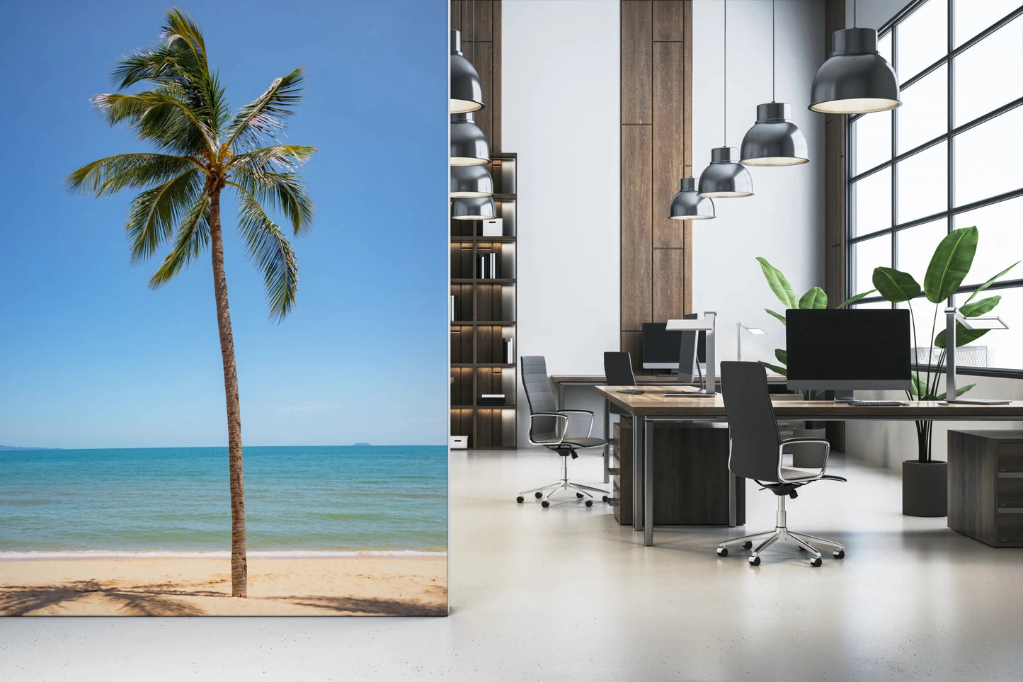 Tropical Retreat Wall Mural