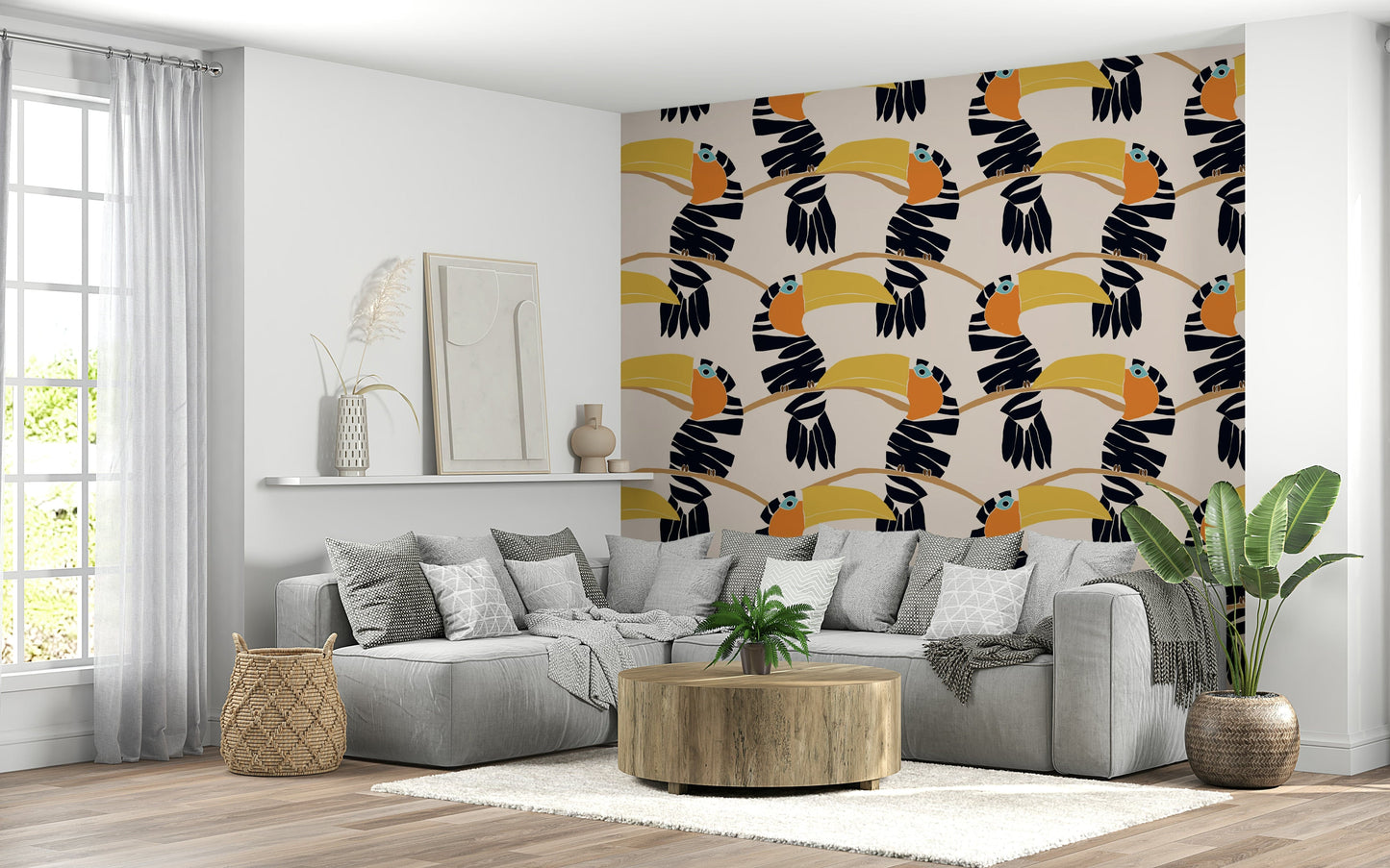 Toucans on Parade Wallpaper⁠