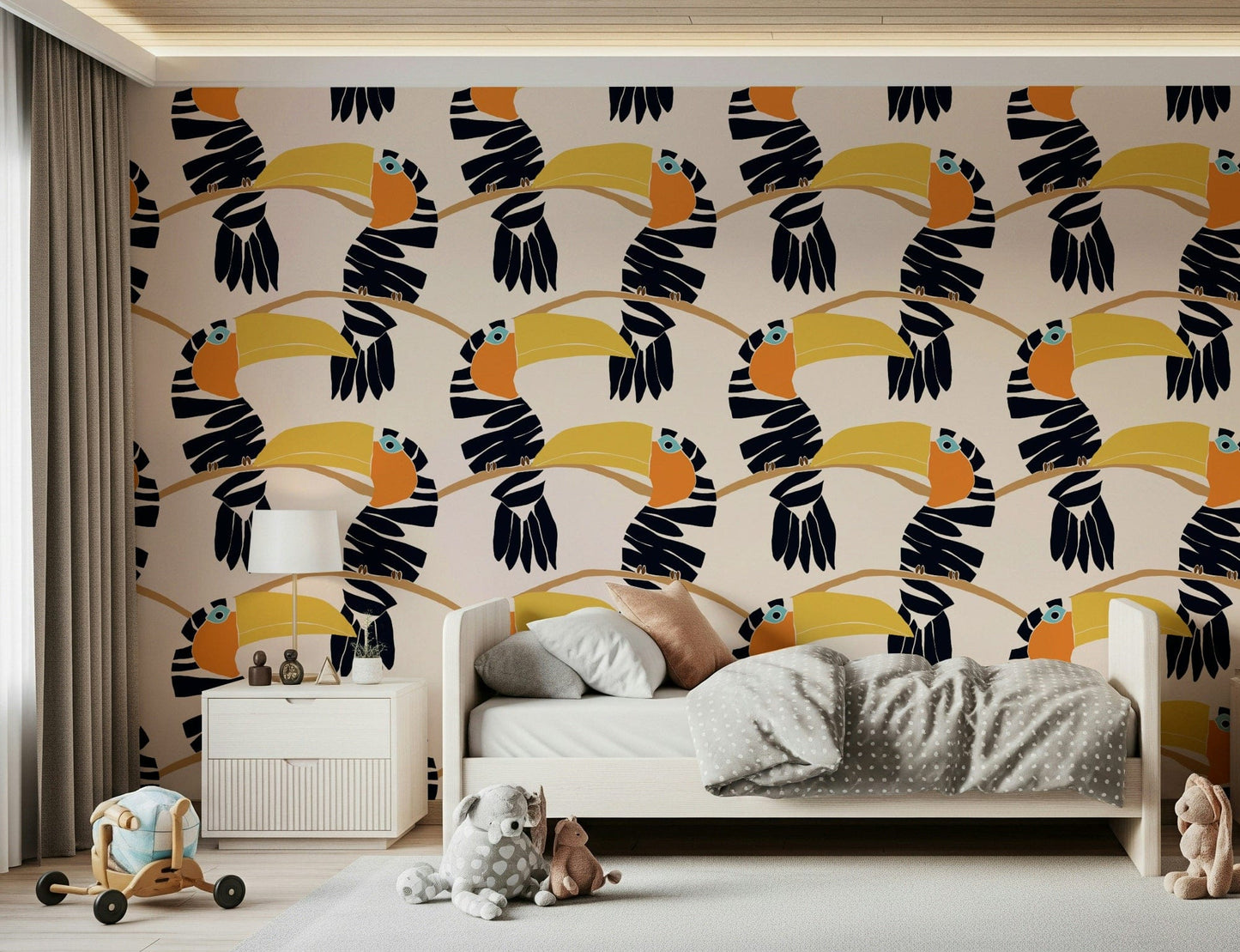 Toucans on Parade Wallpaper⁠