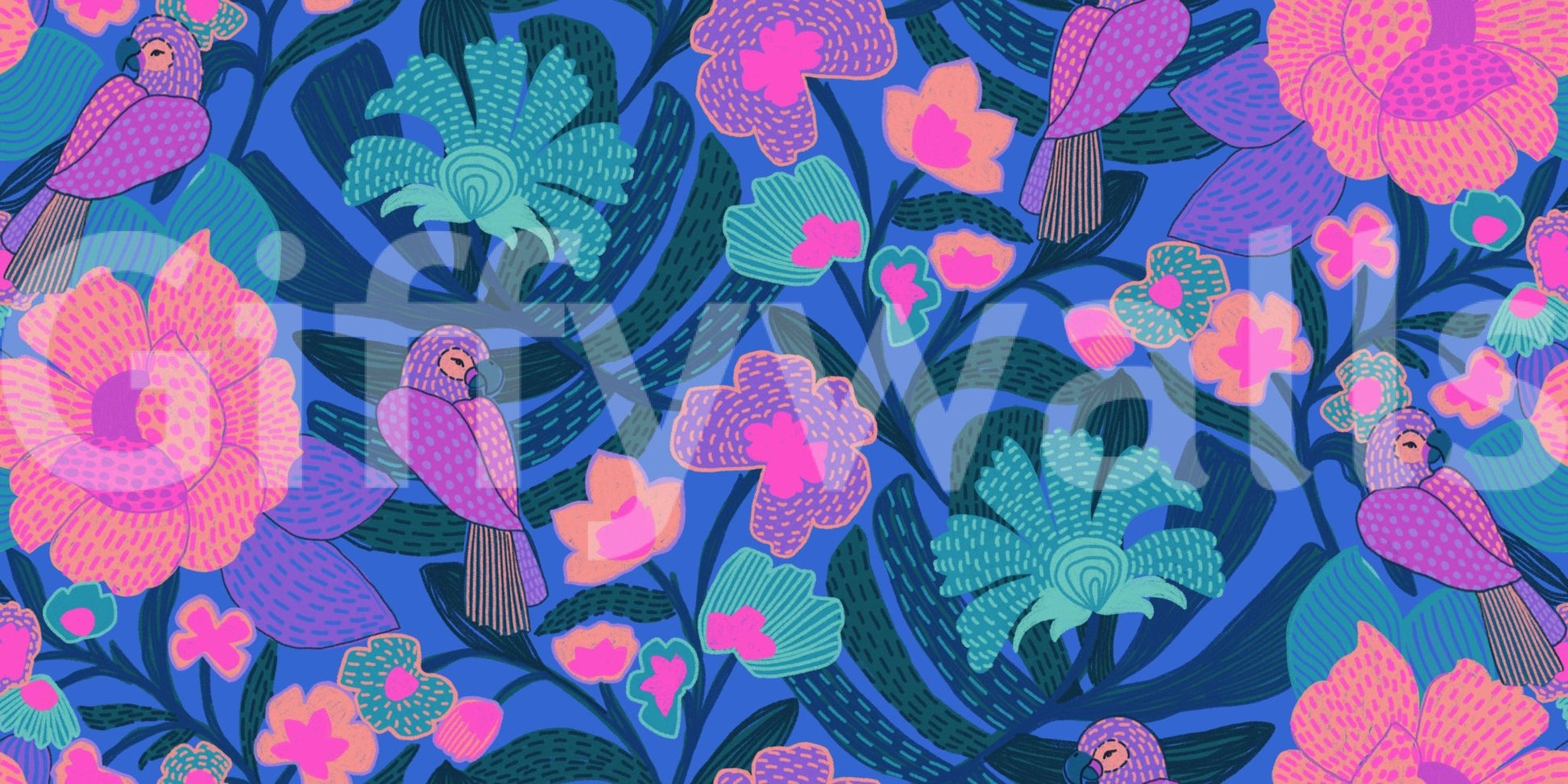 Tropical Tweets Wallpaper⁠