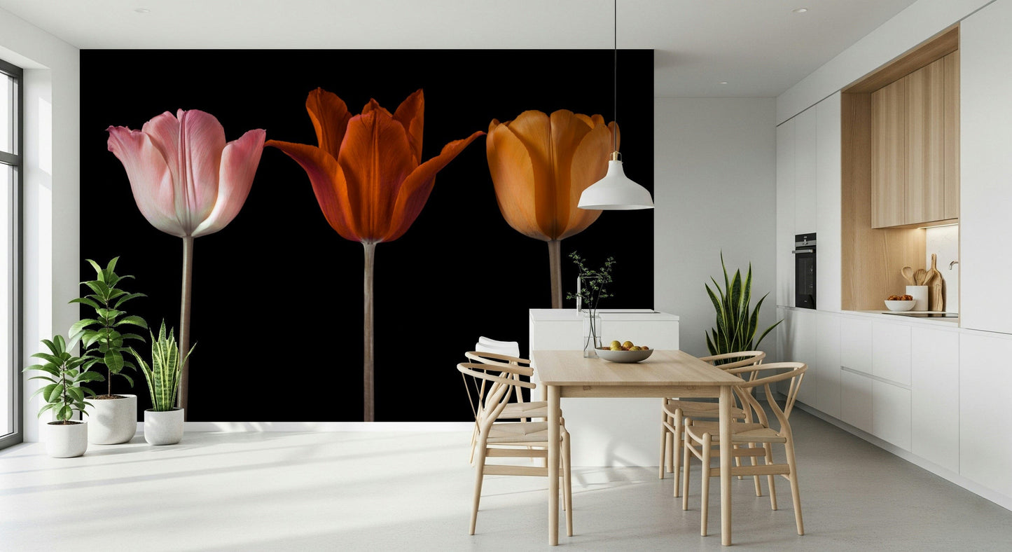 Tulip Trio Wall Mural