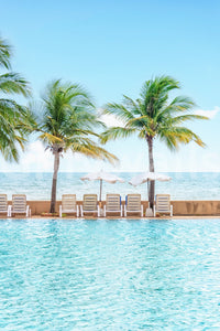 Turquoise Escape Wall Mural