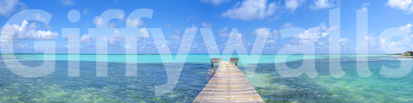 The wallpaper features a subtle, calming pattern.

