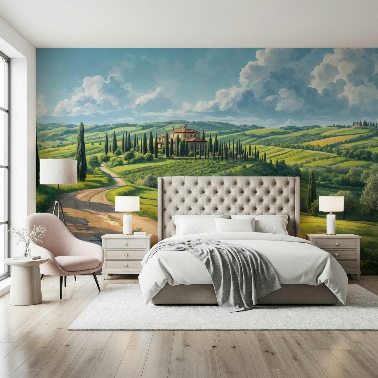Tuscan Vista Wall Mural