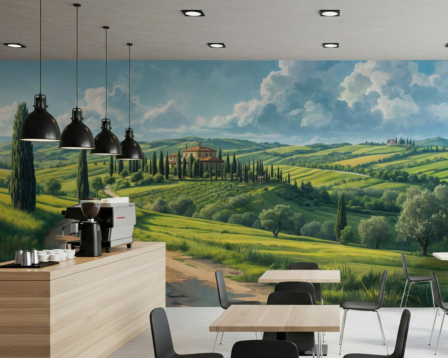 Tuscan Vista Wall Mural