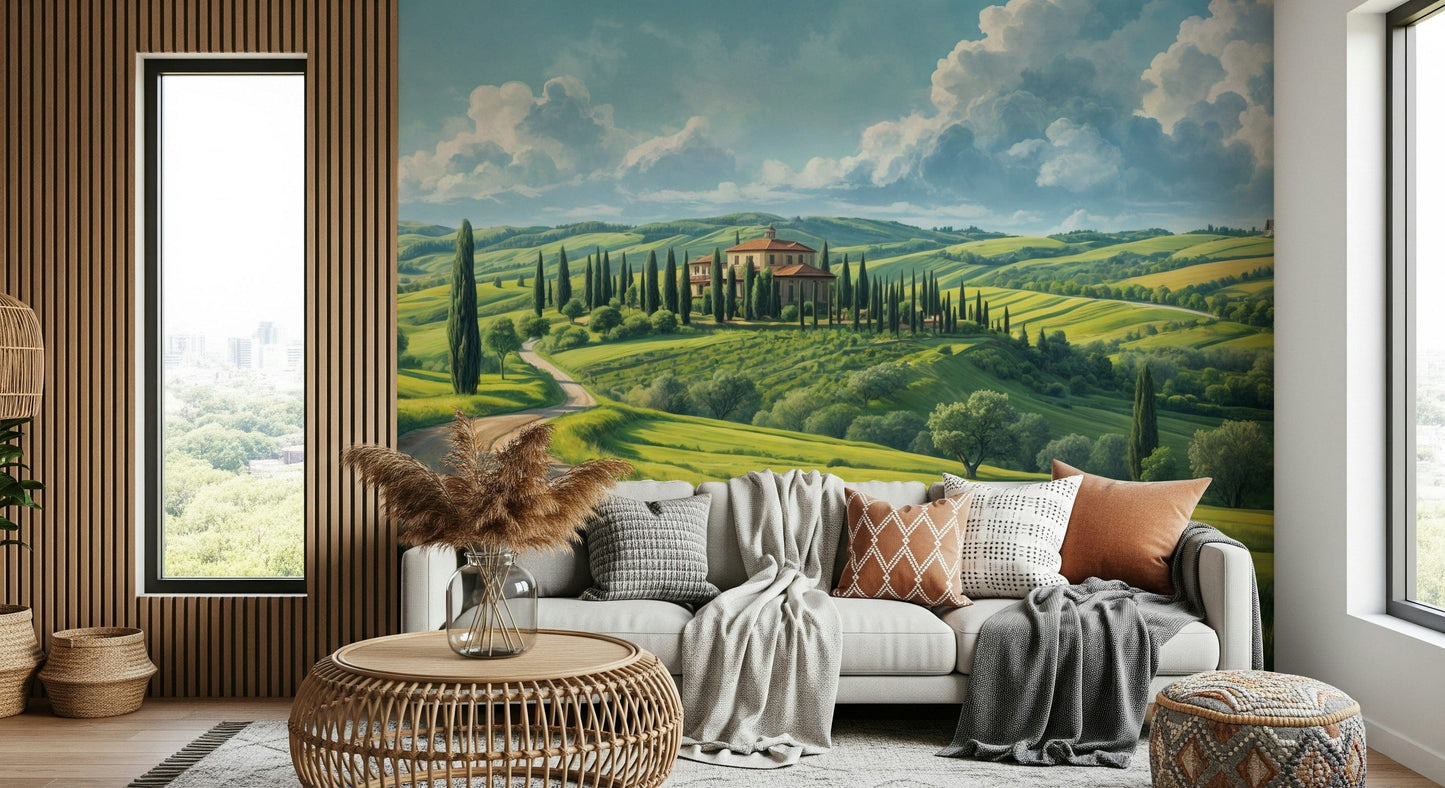 Tuscan Vista Wall Mural