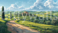 Tuscan Vista Wall Mural