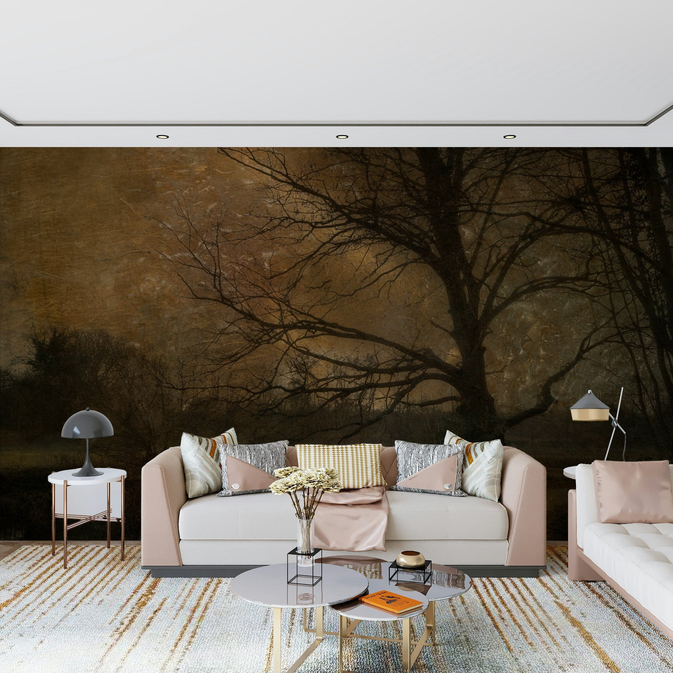 Golden Grove Twilight Wall Mural -1644233