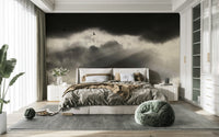 A classic two-panel wallpaper for walls.

