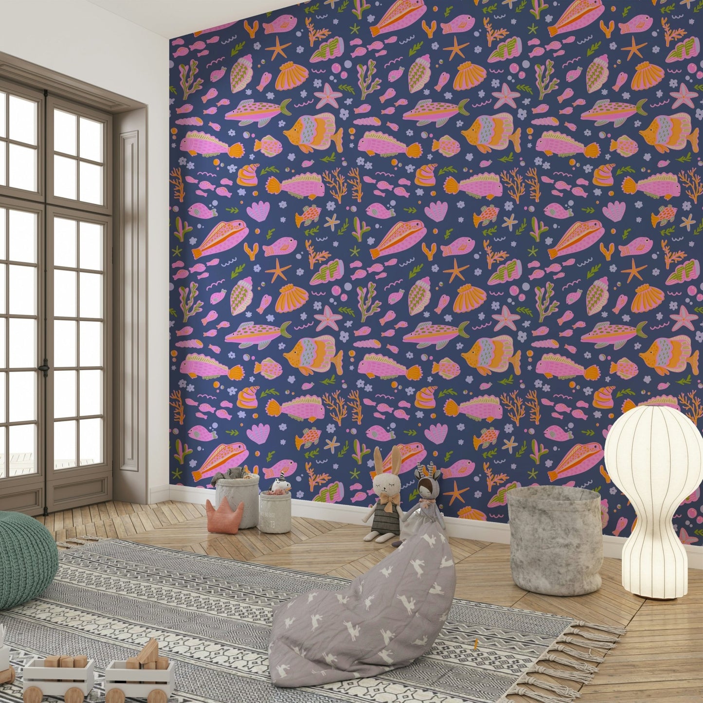 The feeling is one of fresh elegance.

