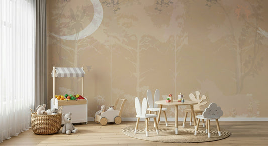 Moonlit Unicorn Grove Wall Mural -2721563