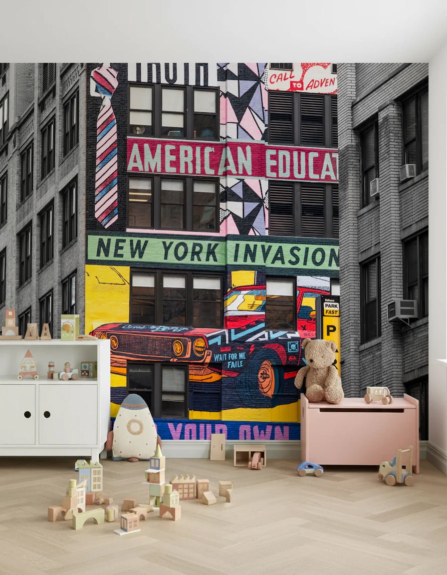 Urban Art Invasion Wall Mural