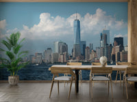 The mural covers a significant wall area.
