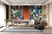 Urban Canyon Wall Mural