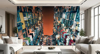 Urban Canyon Wall Mural