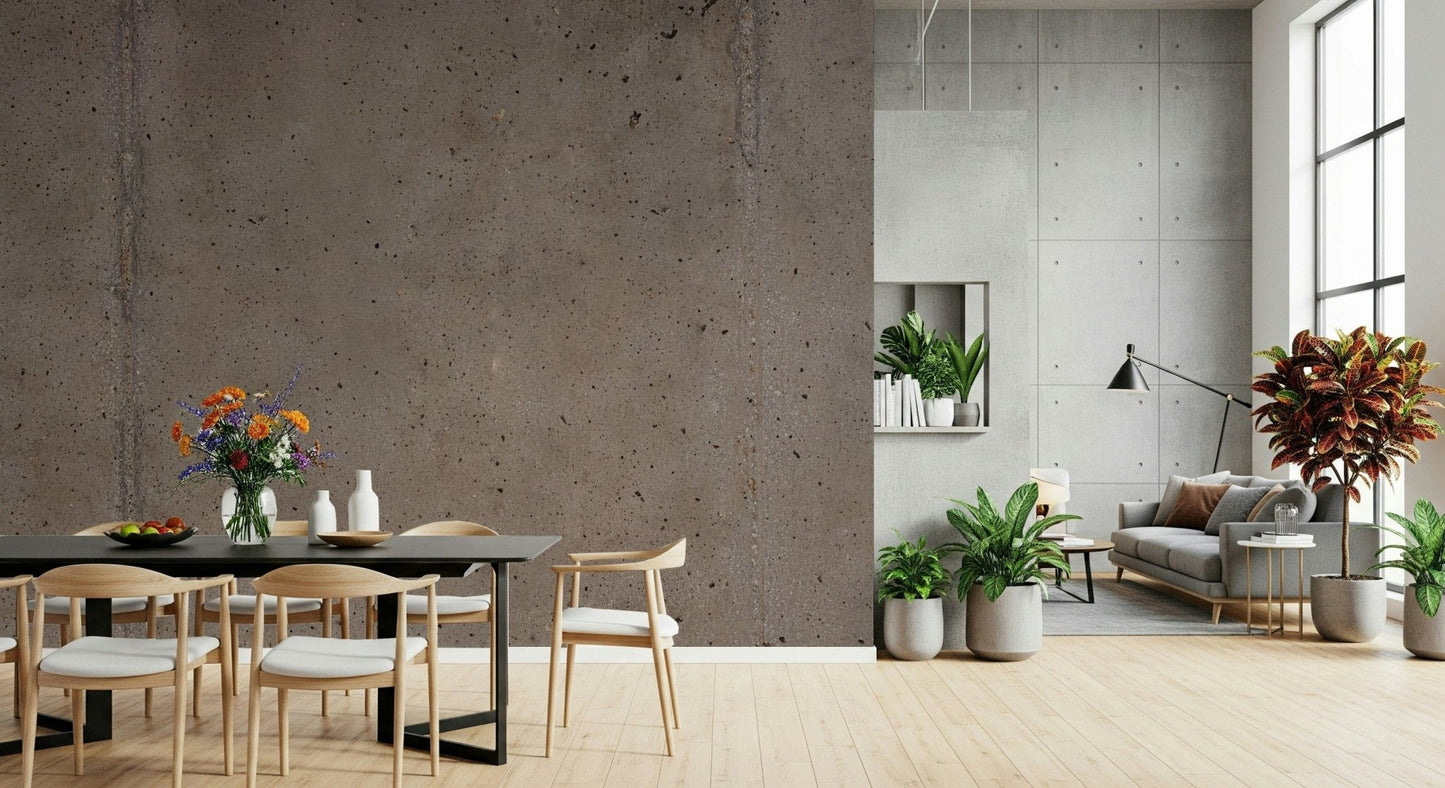 Subtle street-inspired tone applied in Urban Edge Wall Mural visual texture