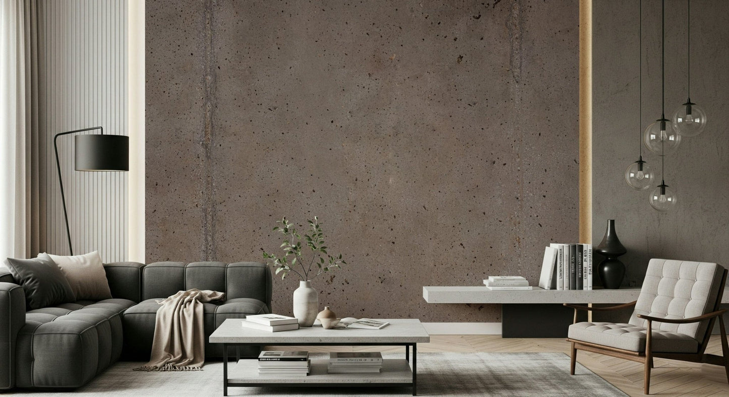 Modern architectural feel inside Urban Edge Wall Mural expressive wall art