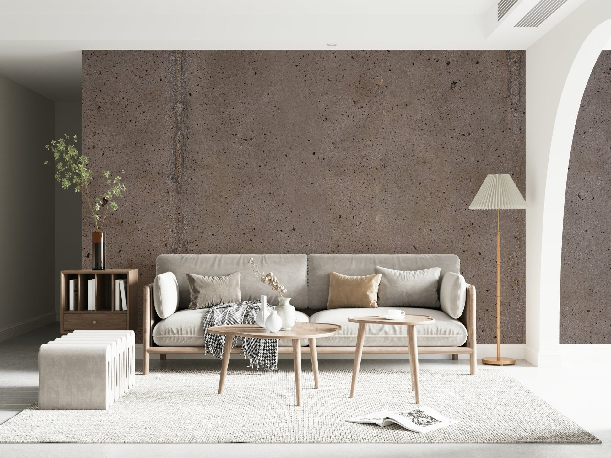 City-inspired rough surface style in Urban Edge Wall Mural modern finish