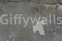 Urban Gray Industrial wallpaper mural close-up showing the dark gray distressed concrete patina detail
