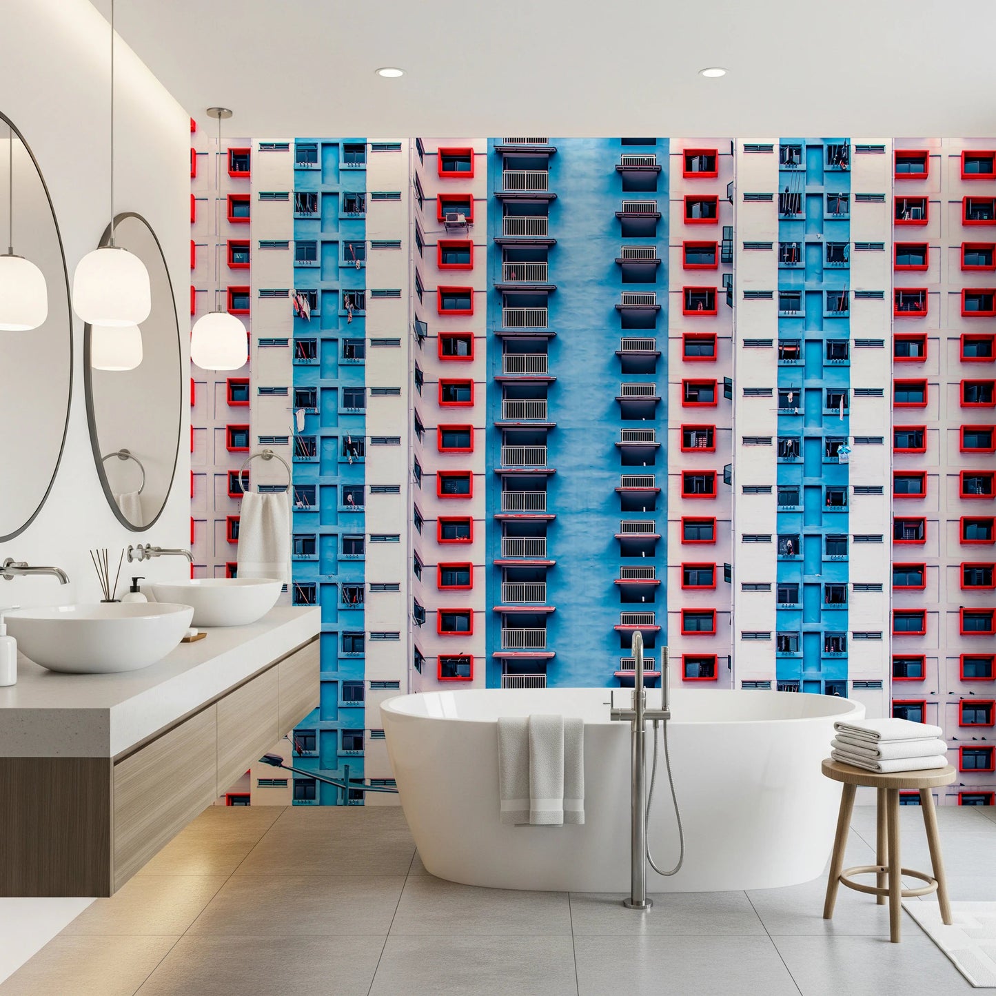 Urban Gridlock Wall Mural