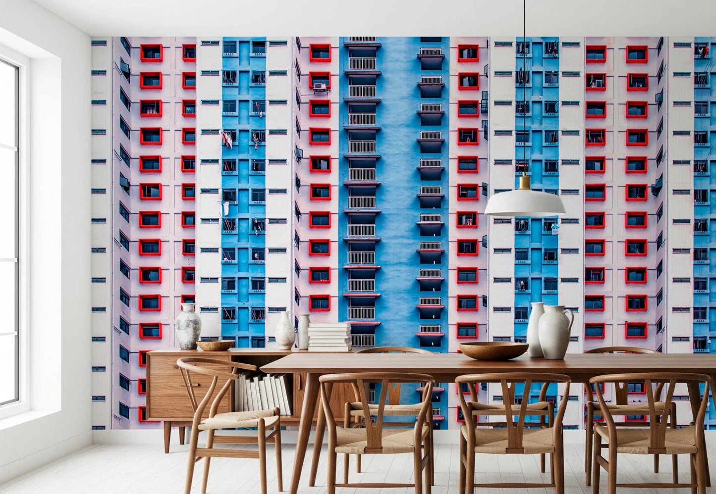 Urban Gridlock Wall Mural