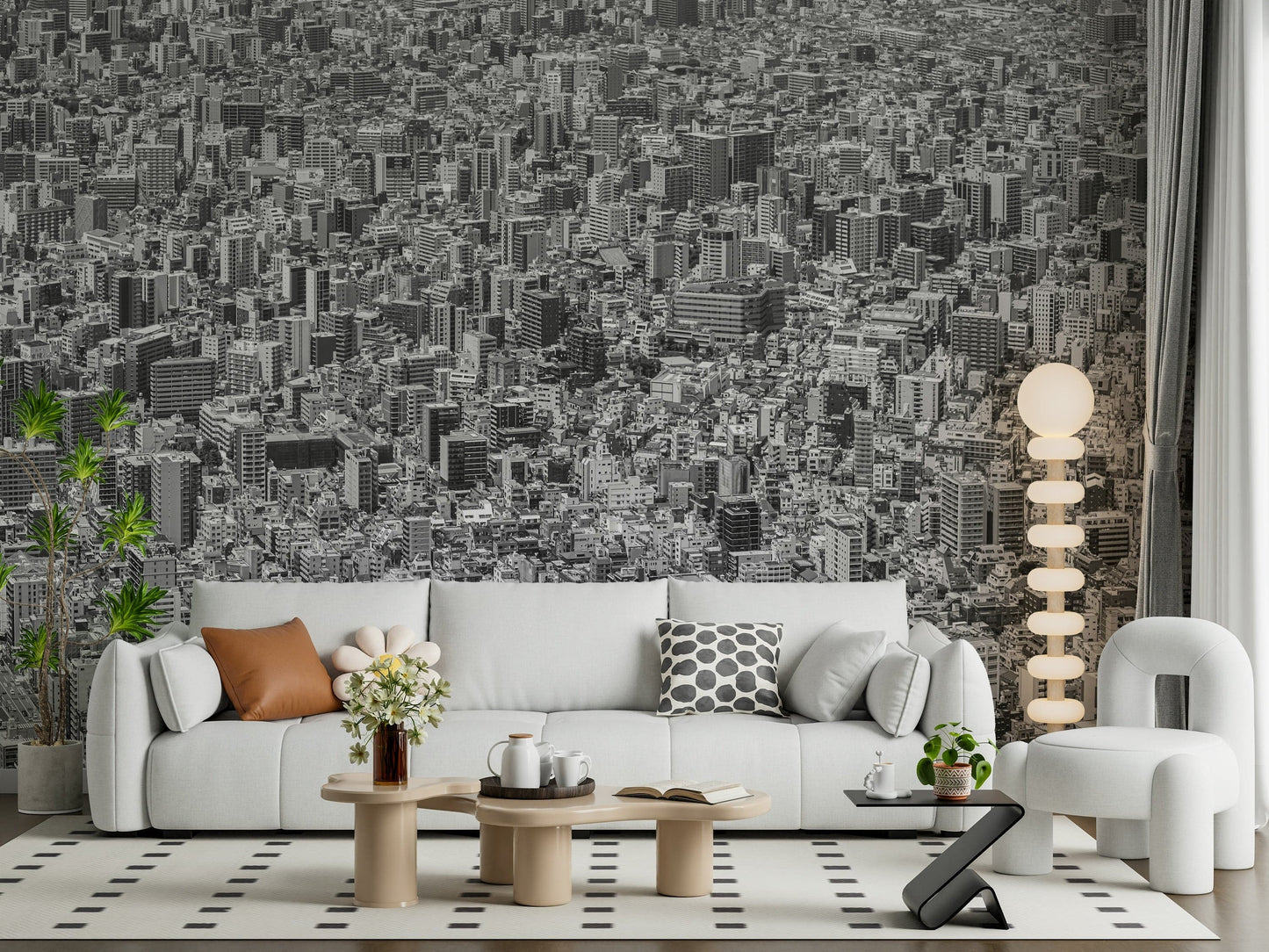 Metropolis Gridlock Wall Mural -2319176