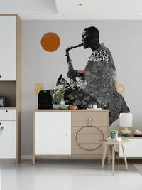 Urban Jazz Wall Mural