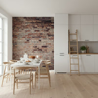 Urban Loft Texture Wall Mural featuring industrial-style textures with concrete, brick, and weathered surfaces.