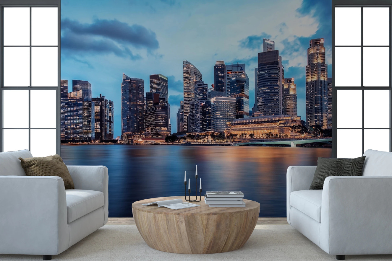 Urban Serenity Wall Mural
