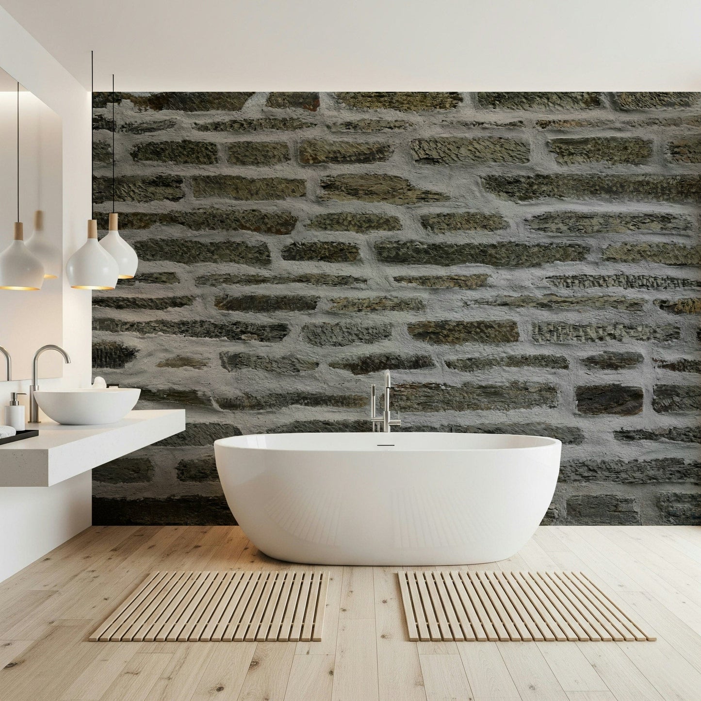 Urban Stone Wall Mural -2566585