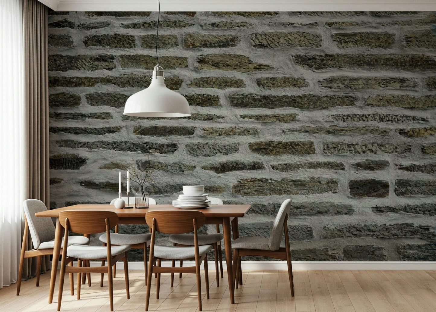 Urban Stone Wall Mural -2566585