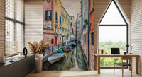 Venetian Canal Serenade Wall Mural