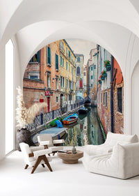 Venetian Canal Serenade Wall Mural