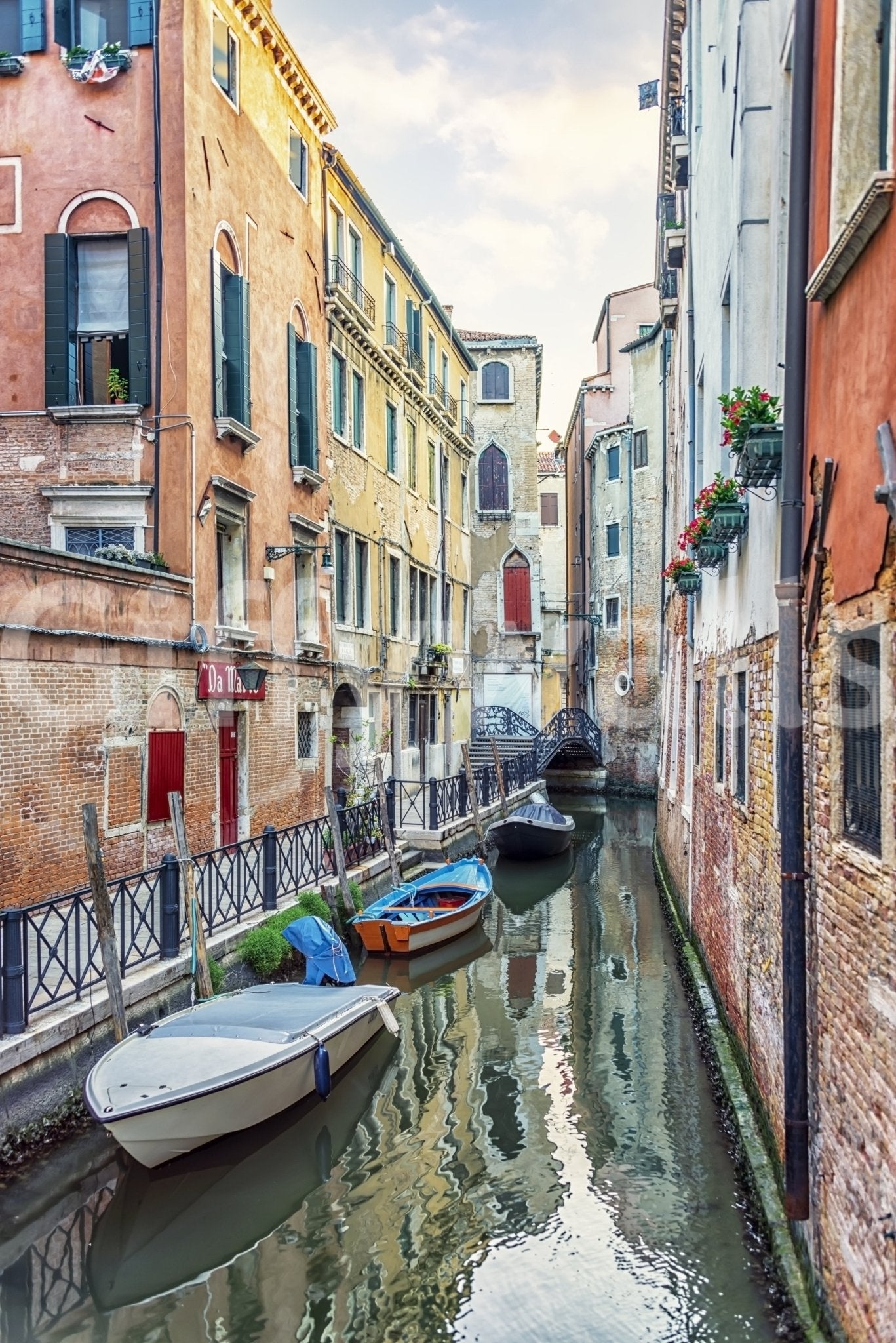 Venetian Canal Serenade Wall Mural