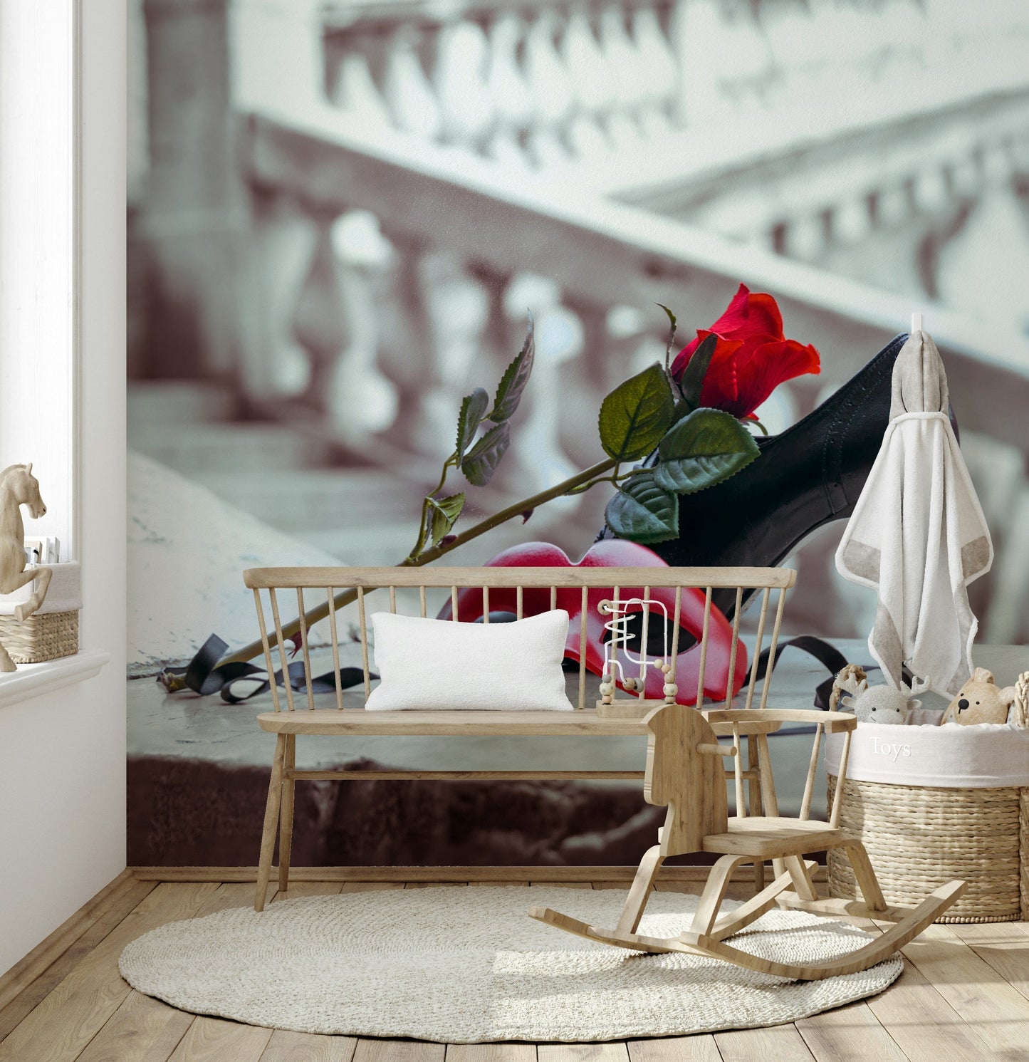 Masquerade Romance Wall Mural