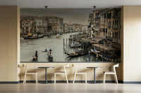 Serene and historic cityscape.

