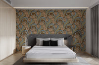 Victorian Cottage Garden wallpaper for elegant, cottage-style walls.



